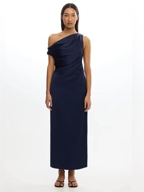 significant other poet asymmetrical dress Poet Asymmetrical Maxi Dress